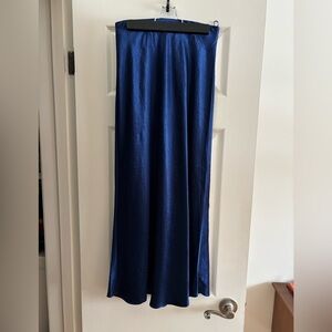 Babaton satin skirt